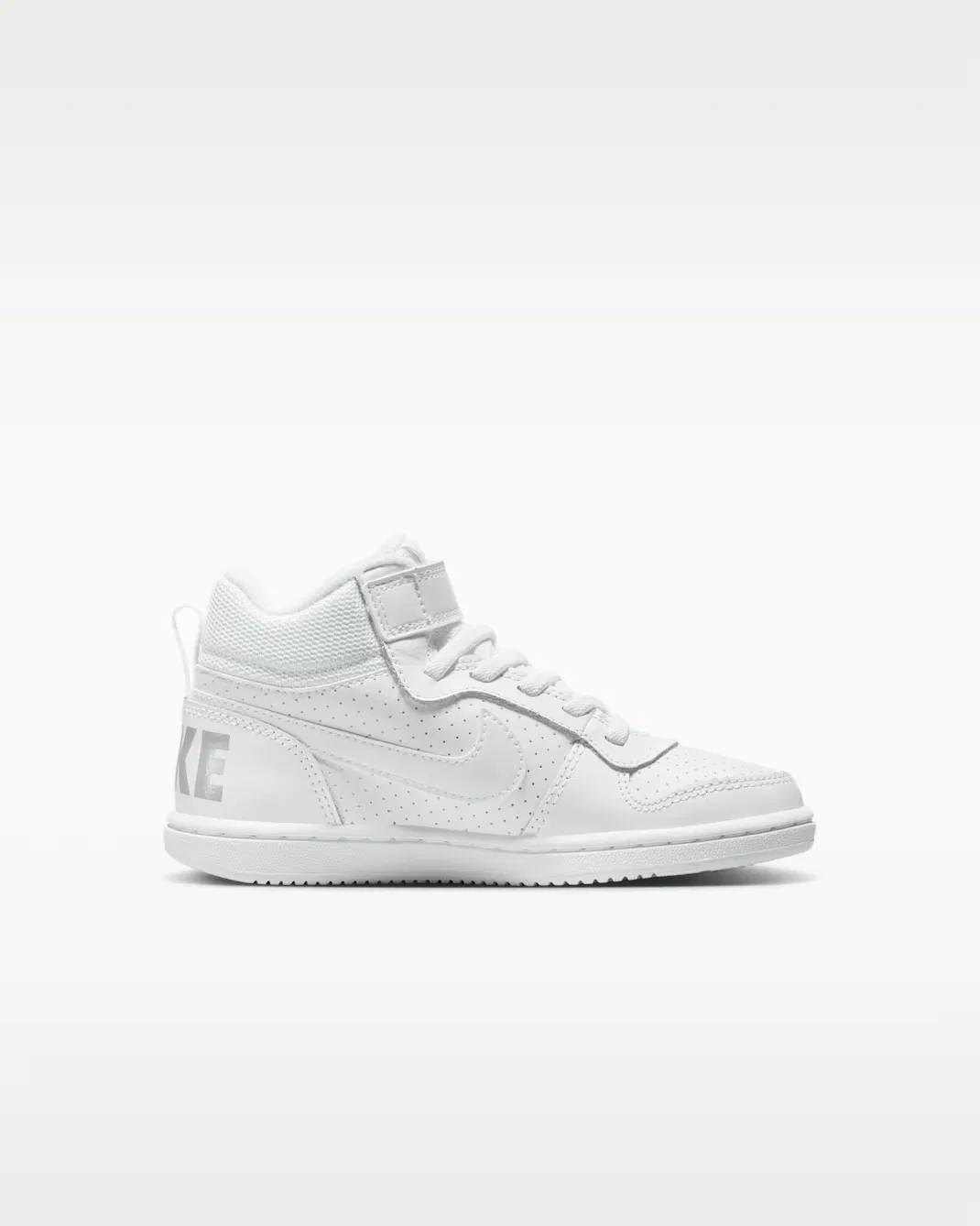 Детская обувь Nike Court Borough Mid, White/White — фото 3