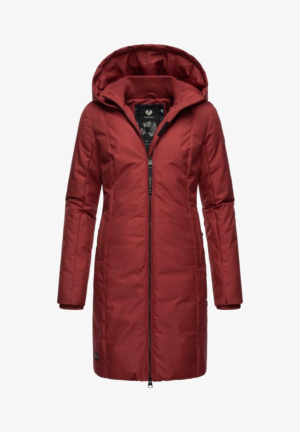 

Пальто зимнее Ragwear длинное, красный