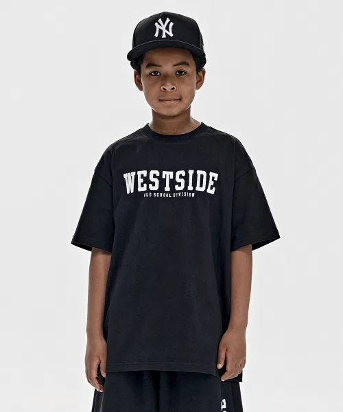 Детский комплект из куртки и брюк с принтом, оверсайз TAKEASY KIDS, Black/Black — фото 2