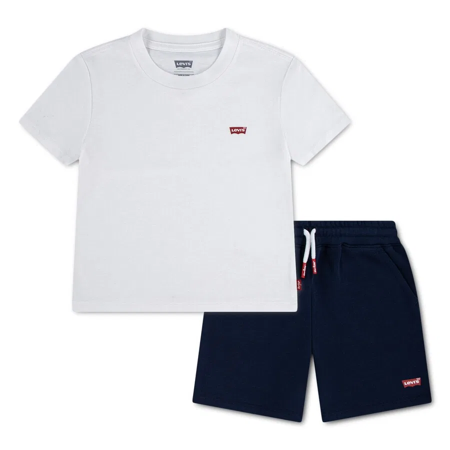 Детский комплект в темно-синем и белом цветах Levi'S Kids