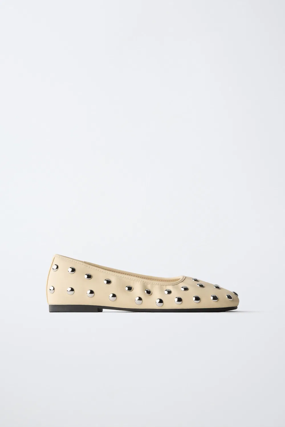 Балетки с заклепками ZARA