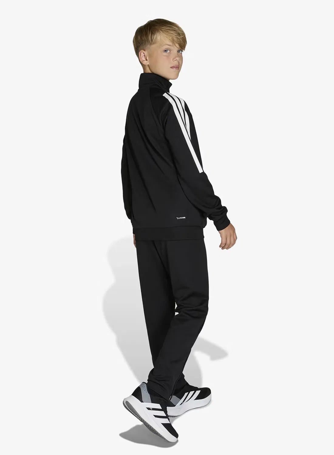 Спортивный костюм с технологией Climacool Sereno Adidas, черный — фото 2