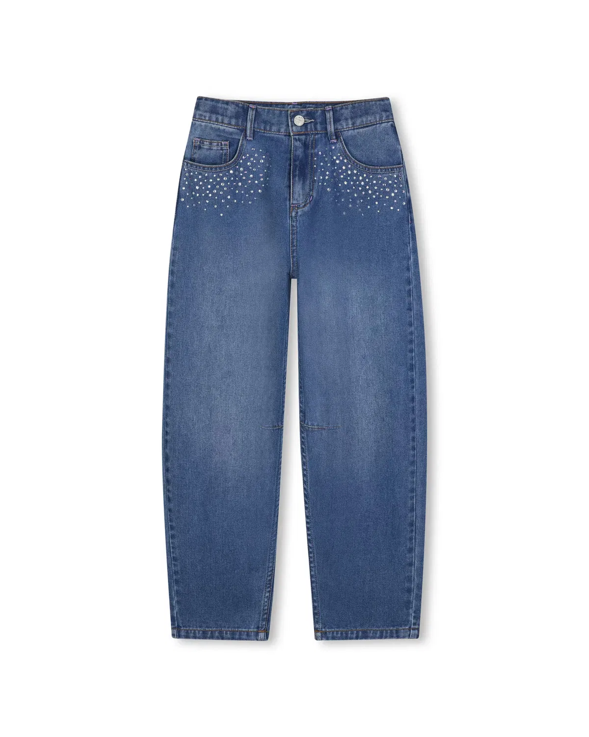 Детские джинсы для девочек с блестками Vaquero Billieblush, Azul