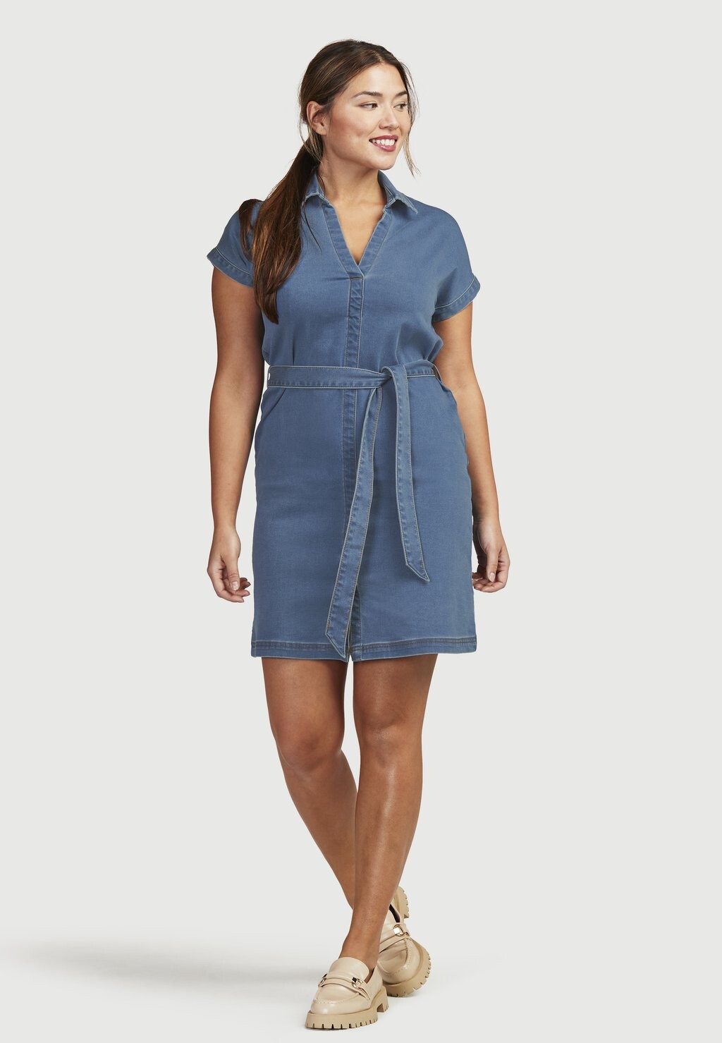 

Джинсовое платье OLINA Cellbes Of Sweden, цвет light blue denim