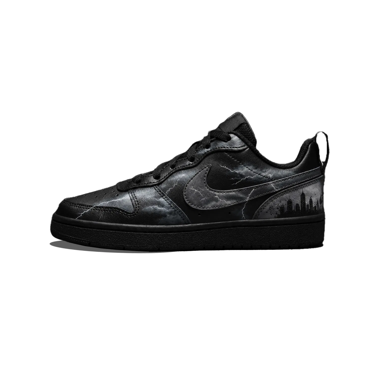 Детские кроссовки для скейтбординга Nike Court Borough 2, Black