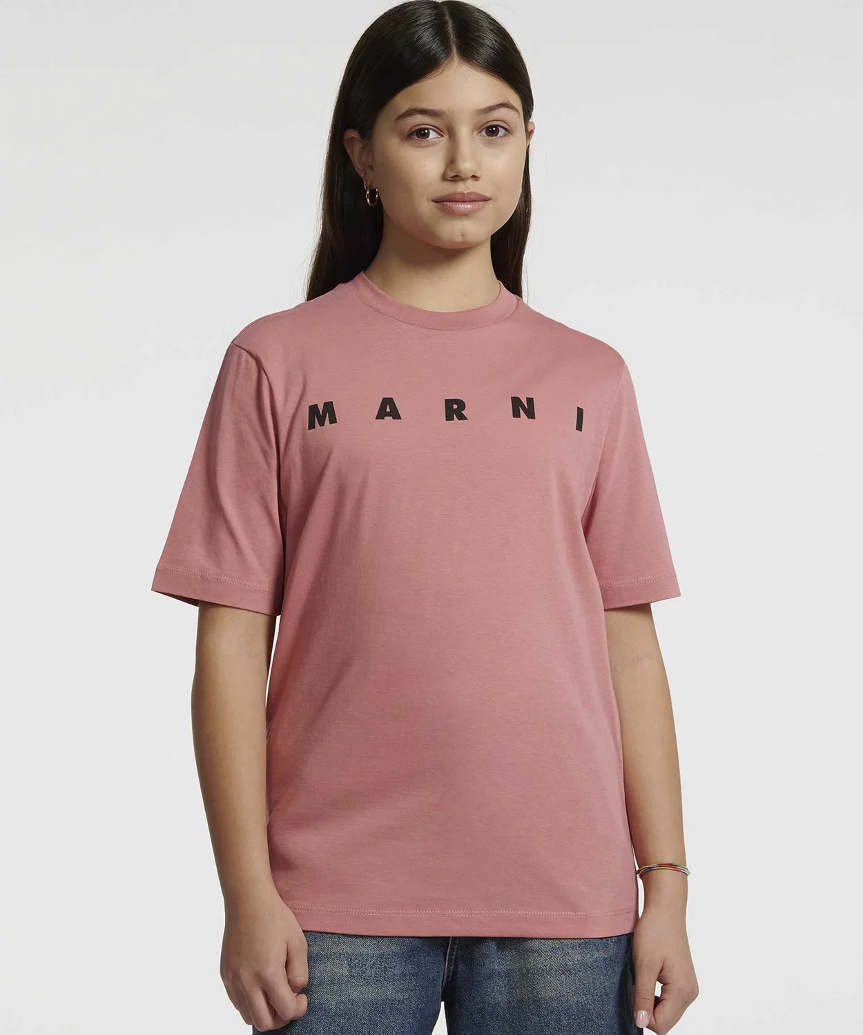 Детская футболка с коротким рукавом MARNI, Light Pink