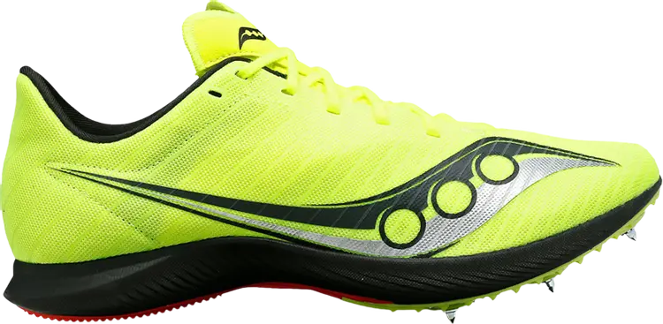 

Бутсы Saucony Wmns Velocity MP Citron Black, желтый