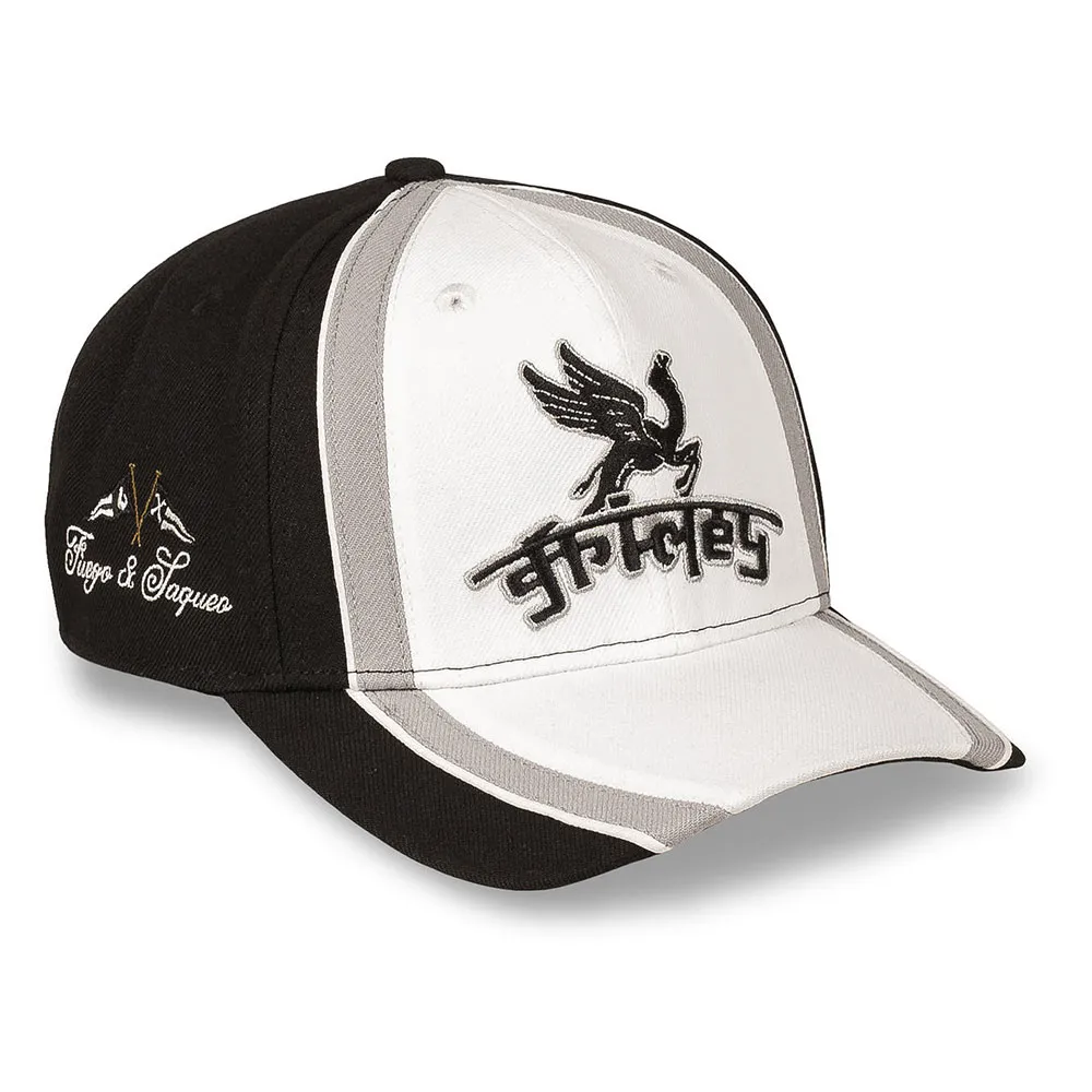 

Изогнутая кепка Grimey Race War, белый