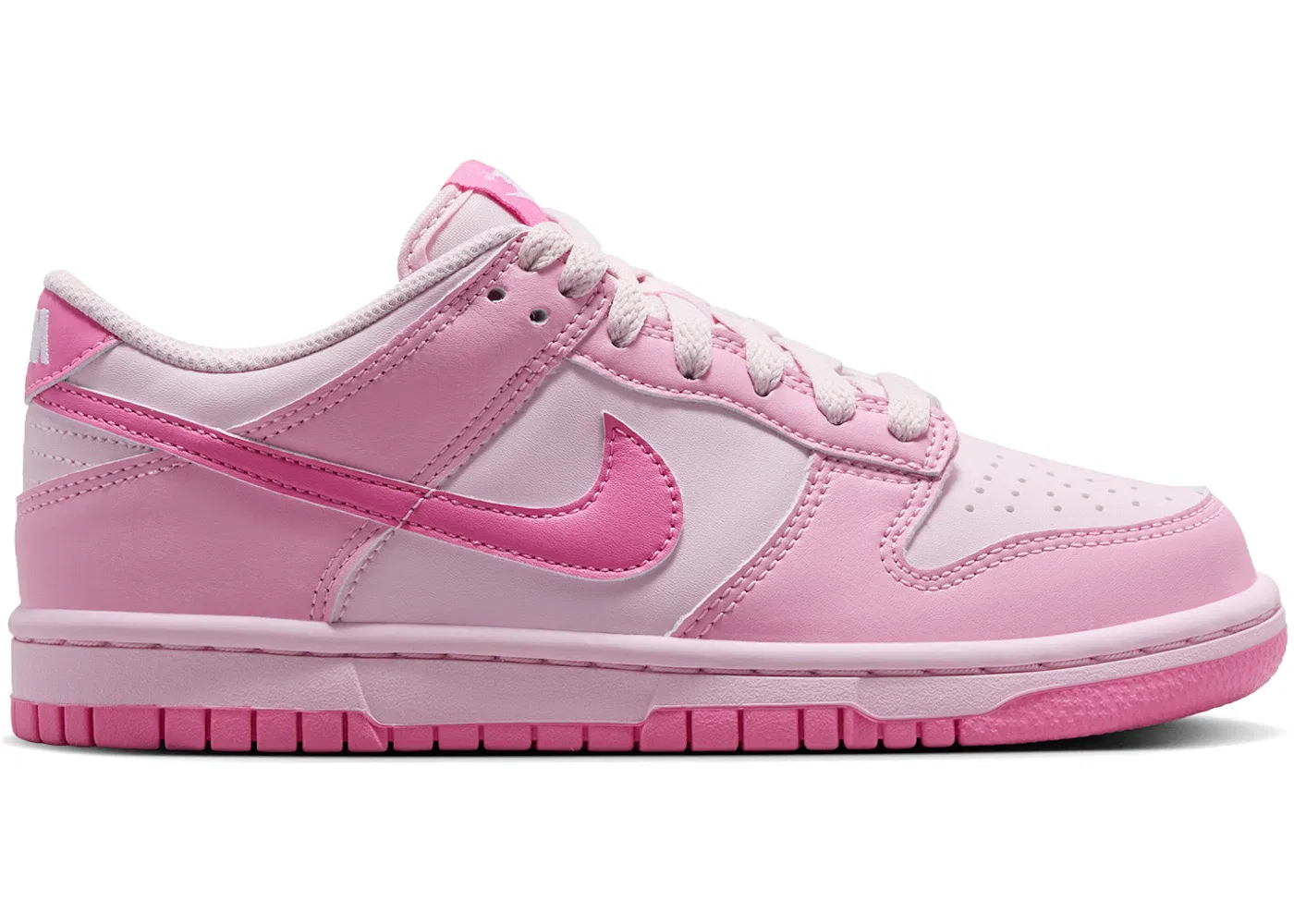 Детские кроссовки Lifestyle Nike Dunk Low, Pink Rise/Pink Foam/White/Playful Pink
