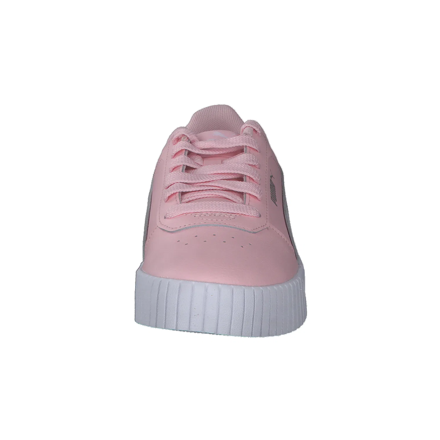 Детские кроссовки для девочек Carina 2.0 Jr Puma, Rosa Silber — фото 3