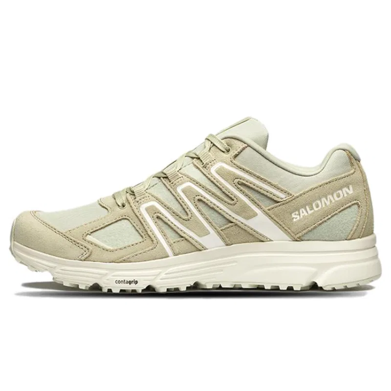 Детские кроссовки из сетки и замши SALOMON X Mission 4 Xmn 4, Light Green