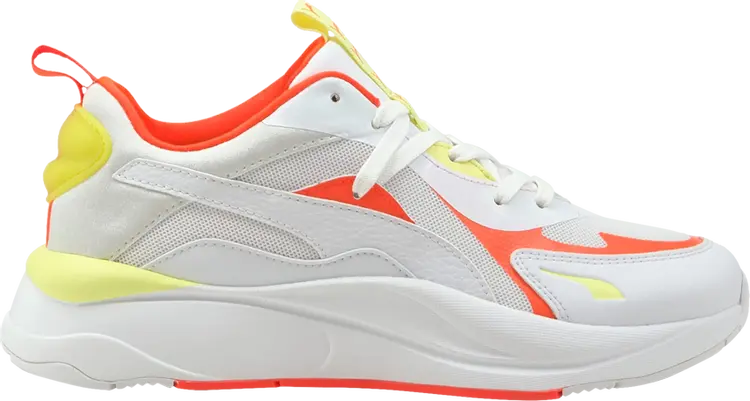 Кроссовки Puma Wmns RS-Curve Core White Lava Blast, белый