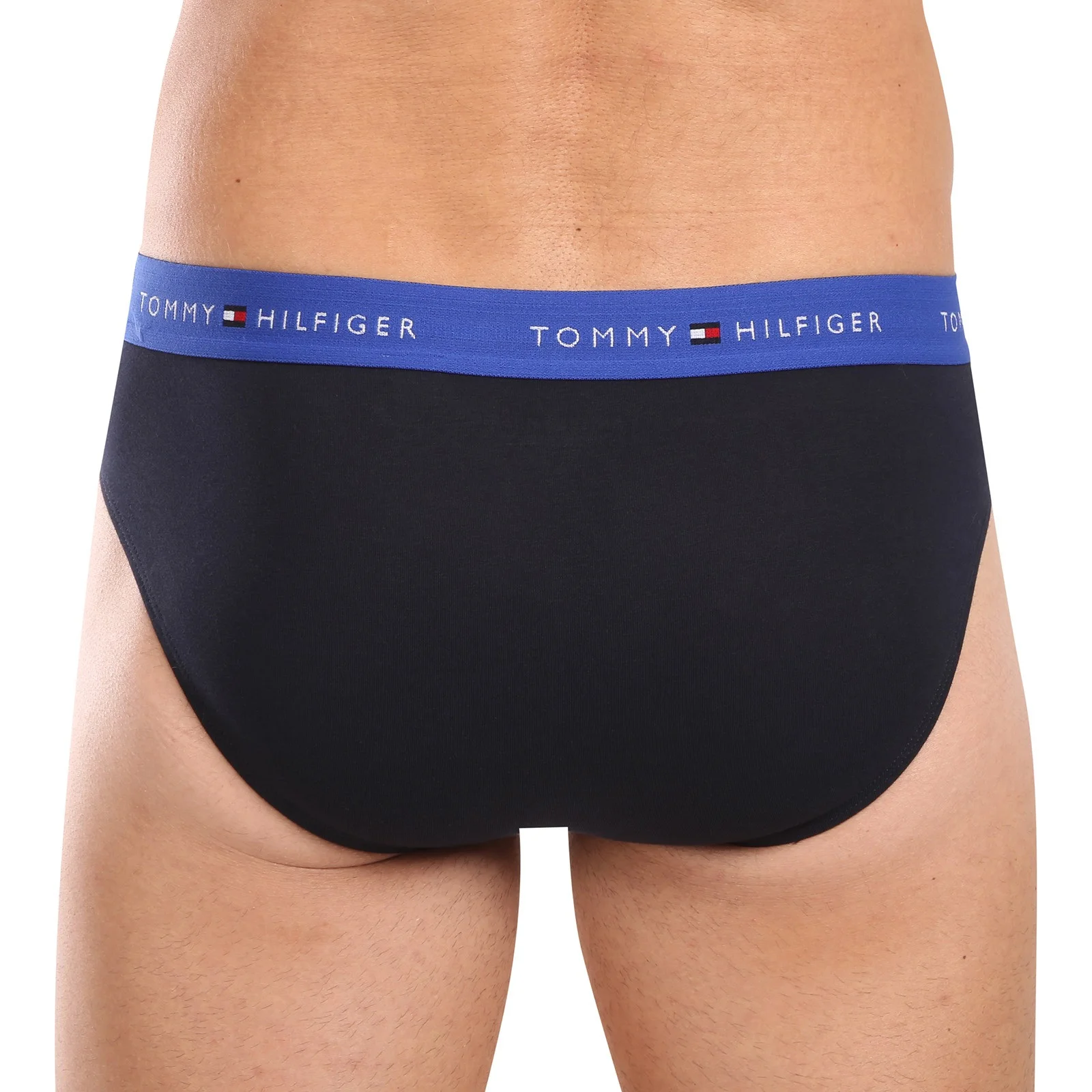 Комплект трусов Tommy Hilfiger Signature Cotton Essentials, 3 предмета, темно-синий — фото 4
