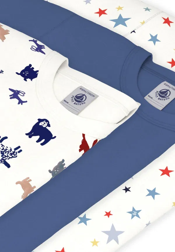 Комплект из 3 маек Petit Bateau, мультиколор — фото 3