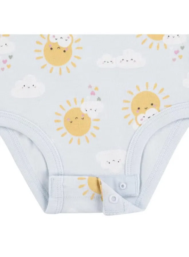 Боди-комбинезон комплект 3 шт Huggies, коралловый — фото 3