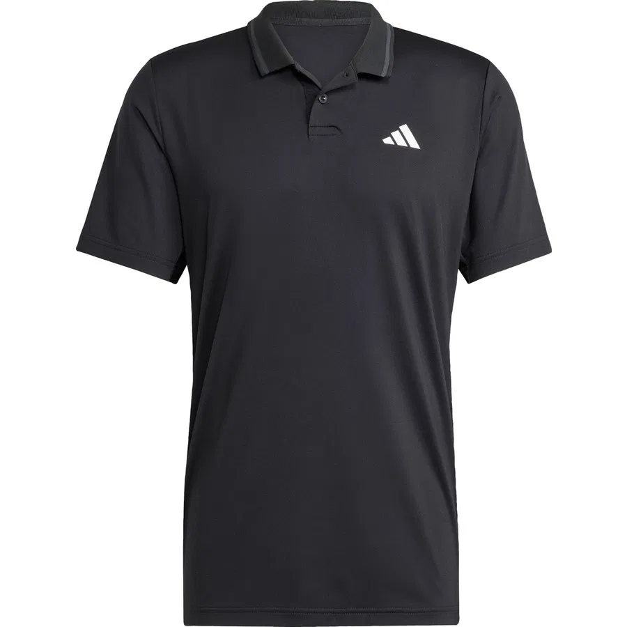Поло из пике с длинным рукавом Club Tennis Climacool adidas, Черный — фото 3