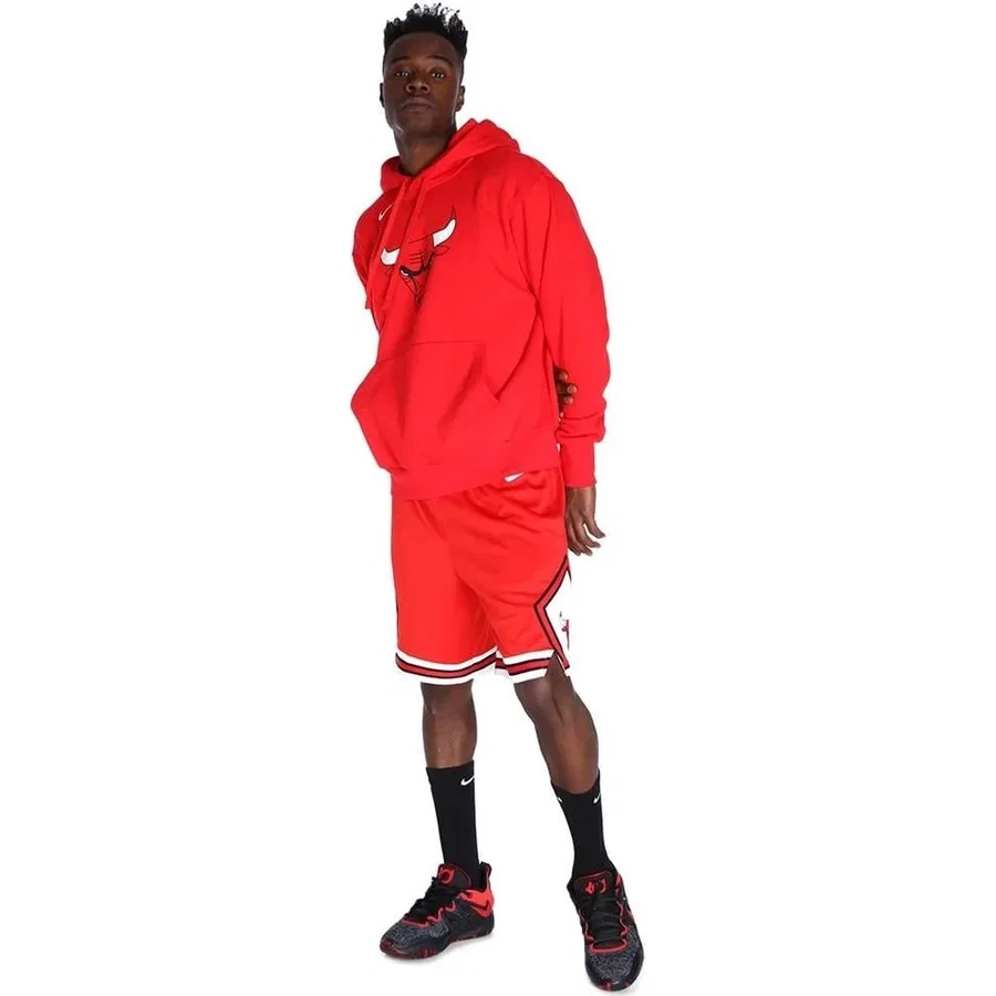Шорты спортивные с длиной выше колена Chicago Bulls Icon Edition Nike, Красный — фото 4
