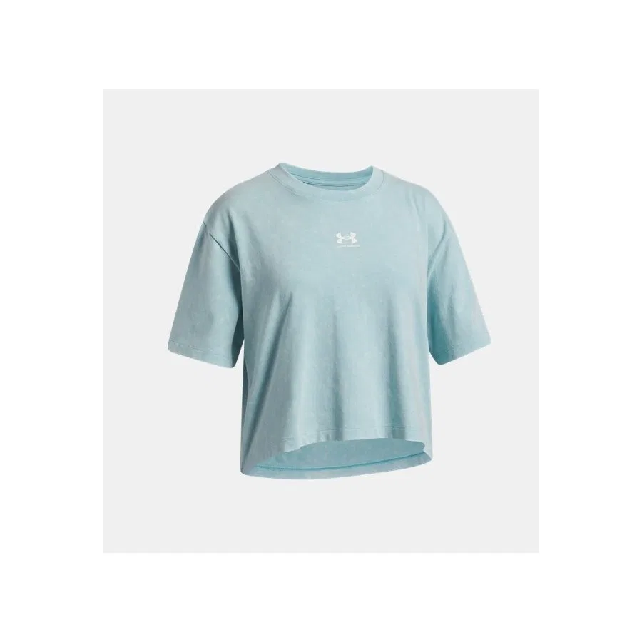 Детская футболка с коротким рукавом UA Rival Wash Under Armour, Синий — фото 3