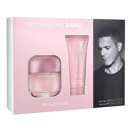 

Туалетная вода-спрей Alejandro Sanz Ella Mi Acorde, 80 мл, набор из 2 шт.