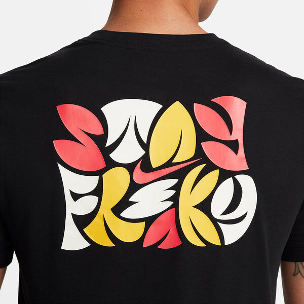 Футболка Nike Giannis Dri-FIT Basketball T-Shirt 'Black', черный — фото 3