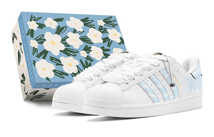 

Adidas originals Superstar Series Обувь для скейтбординга унисекс, Sky Blue