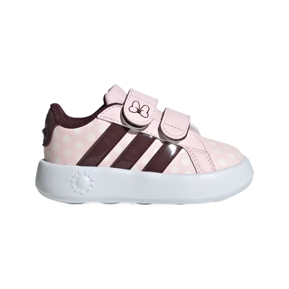 Adidas Disney x GRAND COURT лоу-топ детские туфли Pink — фото 2