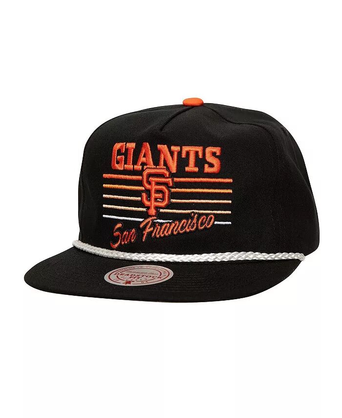 

Мужская черная бейсболка San Francisco Giants Radiant Lines Deadstock Snapback Mitchell & Ness