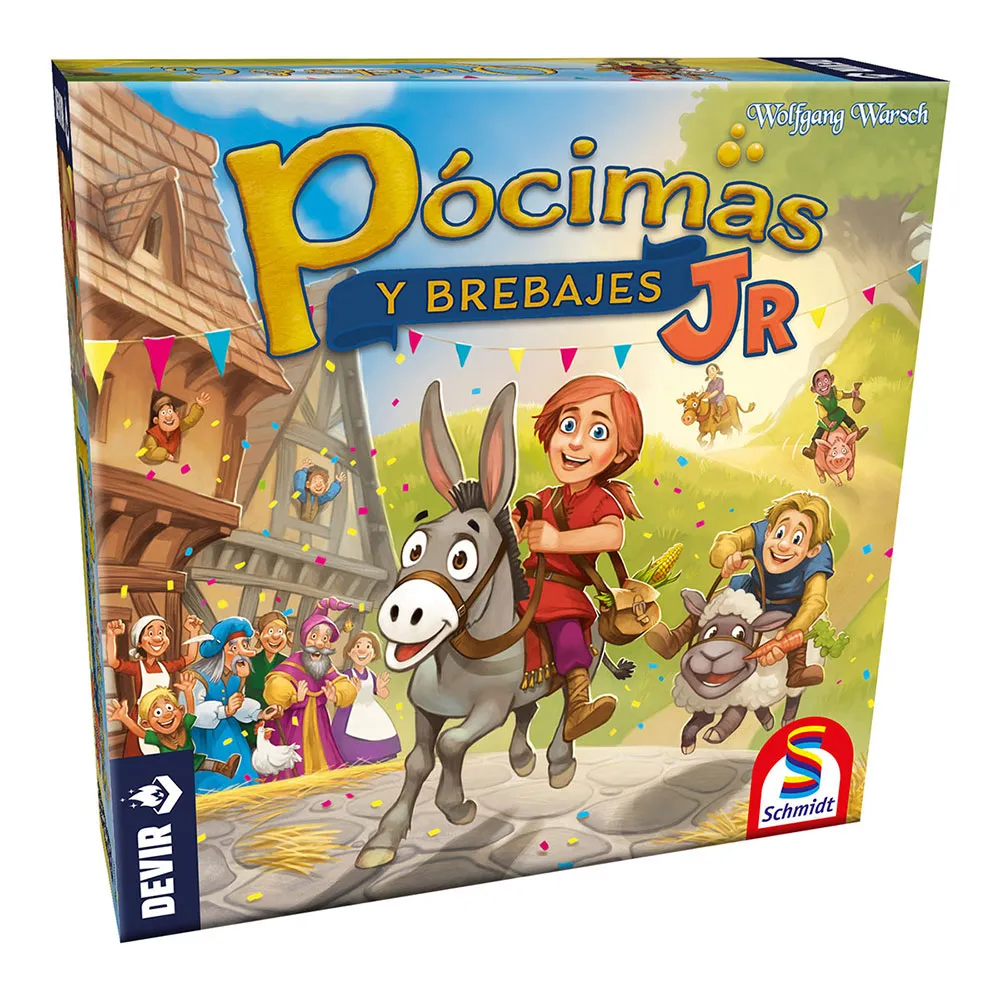 

Детская настольная игра Devir Pocimas And Brojajes JR, мультиколор
