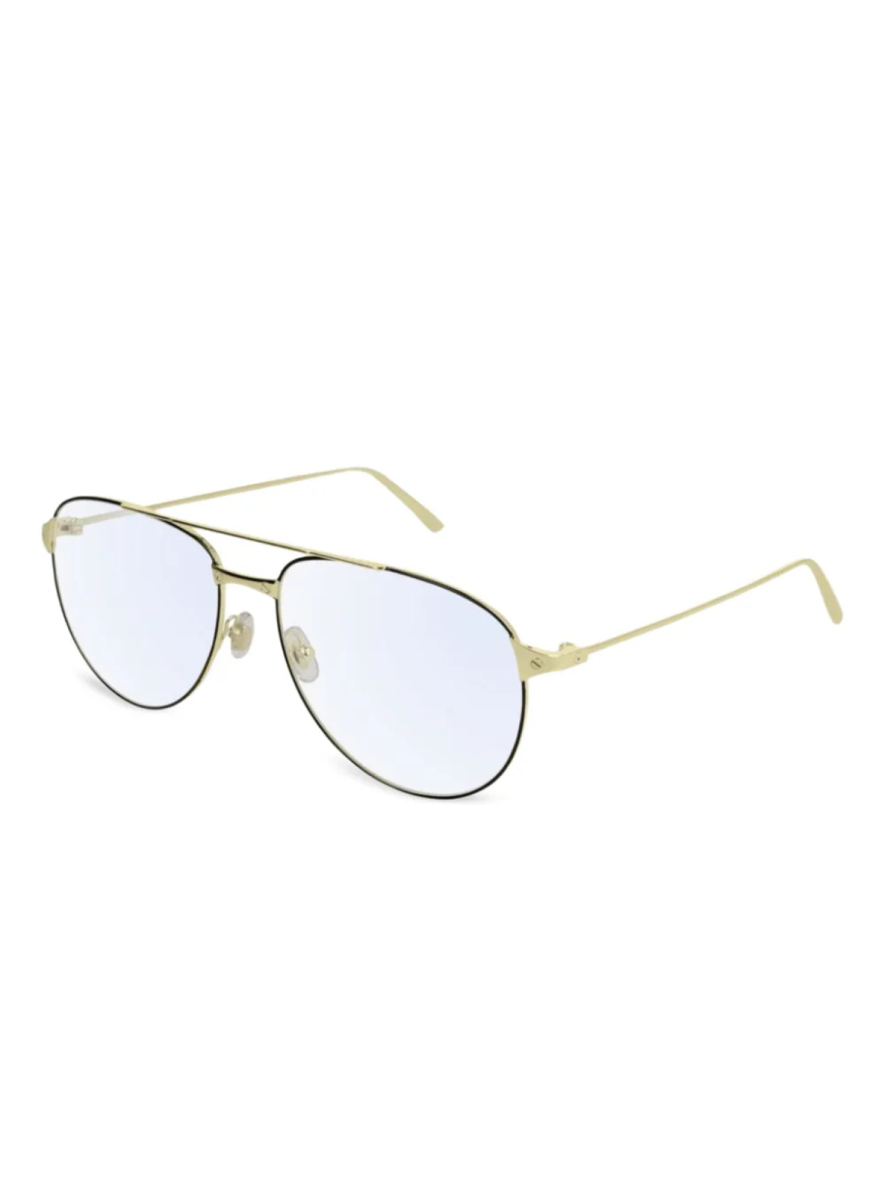 

Очки в оправе пилота Cartier Eyewear, золотой