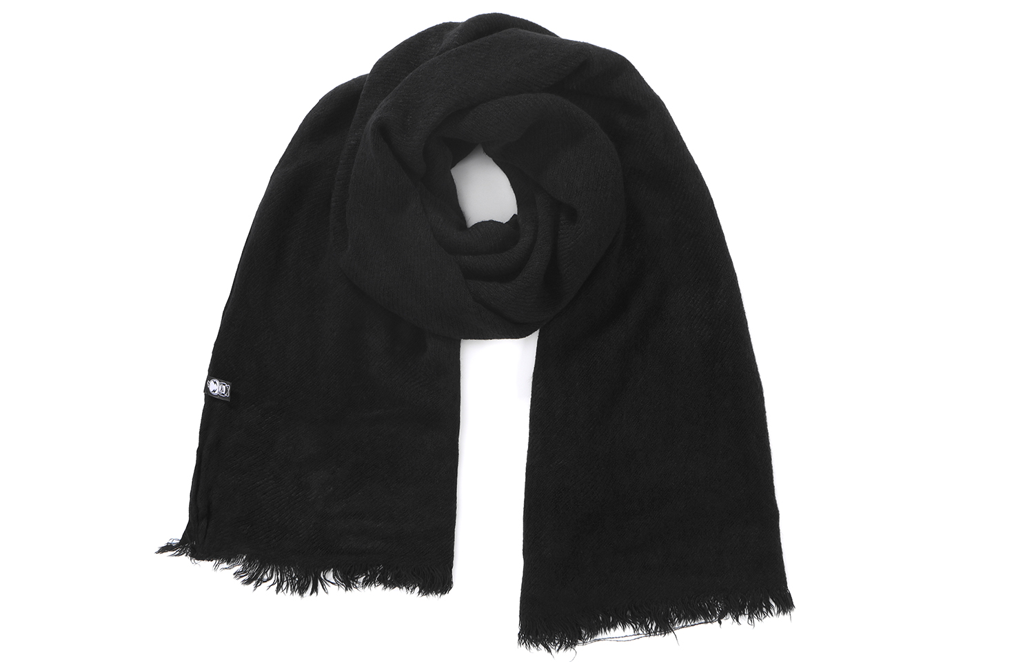 

Вязаный шарф Unisex GENANX, черный (в коробке)