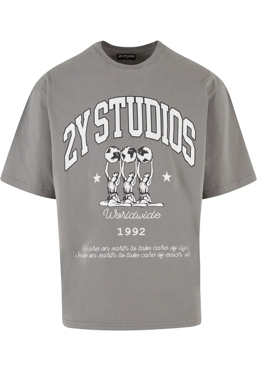 

Футболка 2Y Studios "Мужская футболка 2Y Globe Oversize 2Y Studios", серый