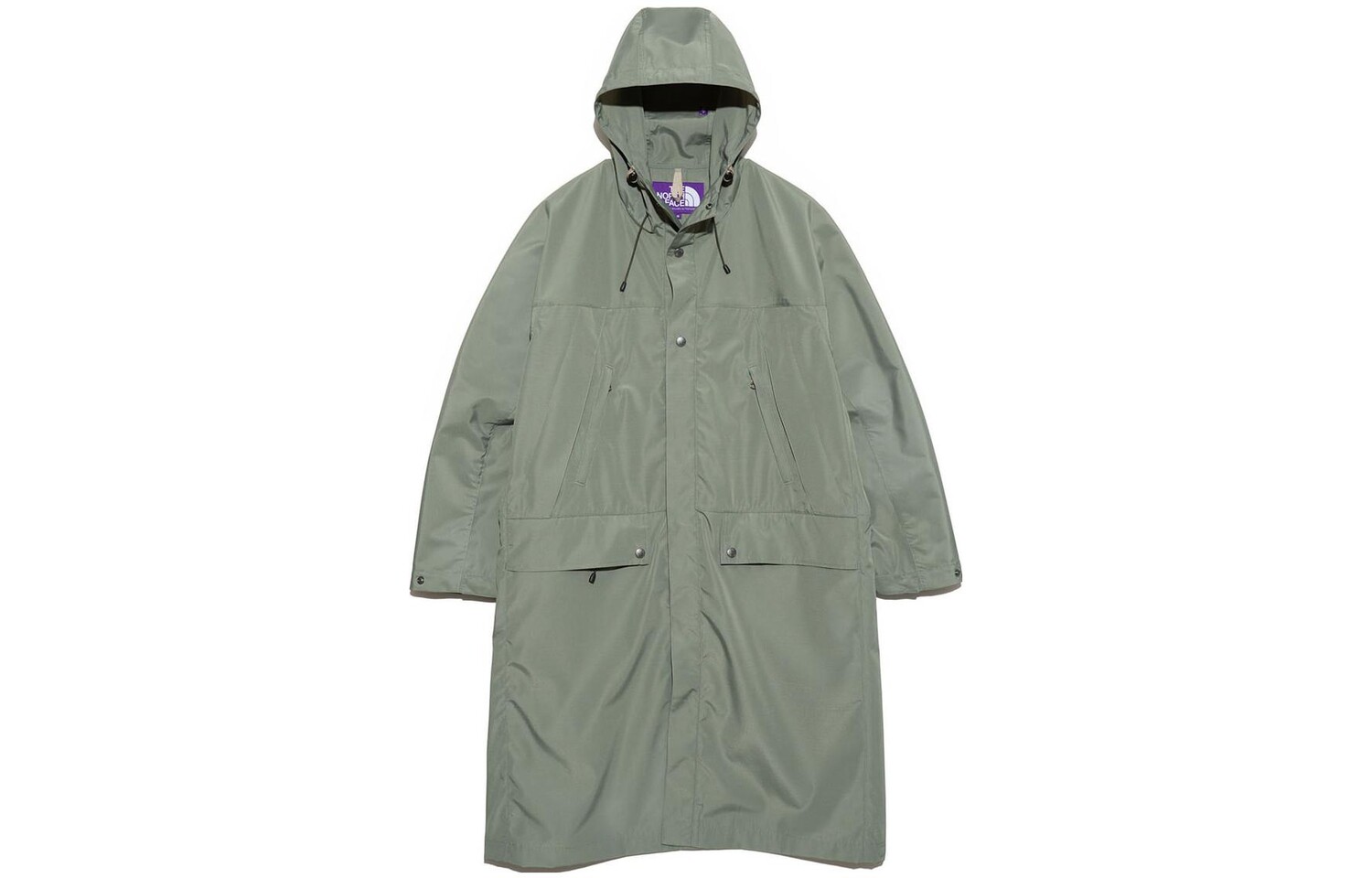 

Тренчкот унисекс зеленый The North Face Purple Label