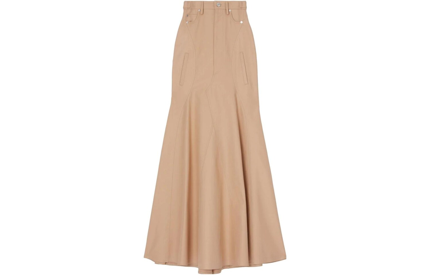 

Burberry Женская повседневная длинная юбка, цвет Beige