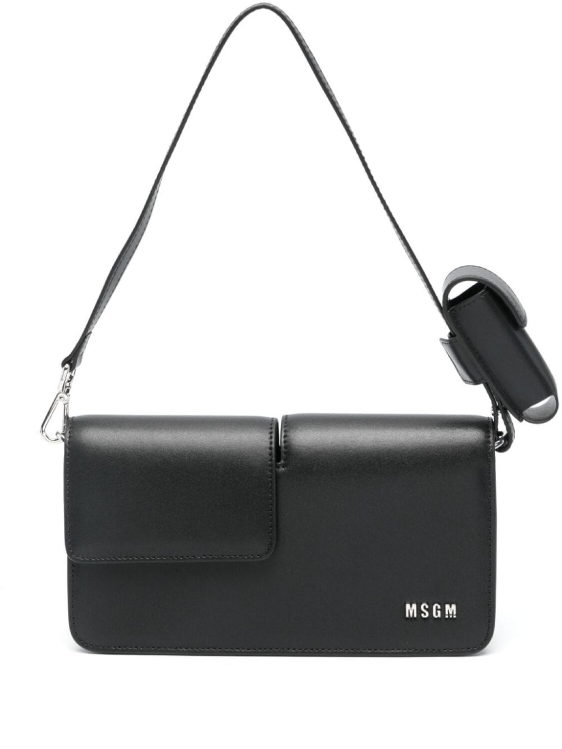 

MSGM сумка на плечо с логотипом, черный