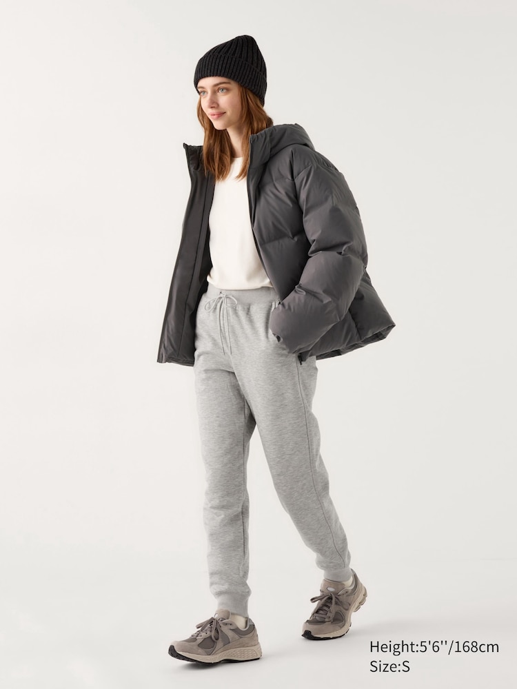 

Джоггеры с флисовой подкладкой Heattech Uniqlo, цвет 03 серый