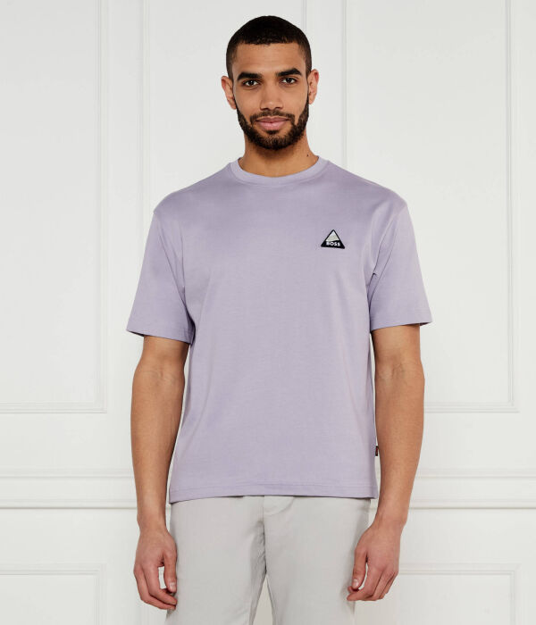 

Футболка te_fishpatch Loose fit Boss Orange, лавандовый