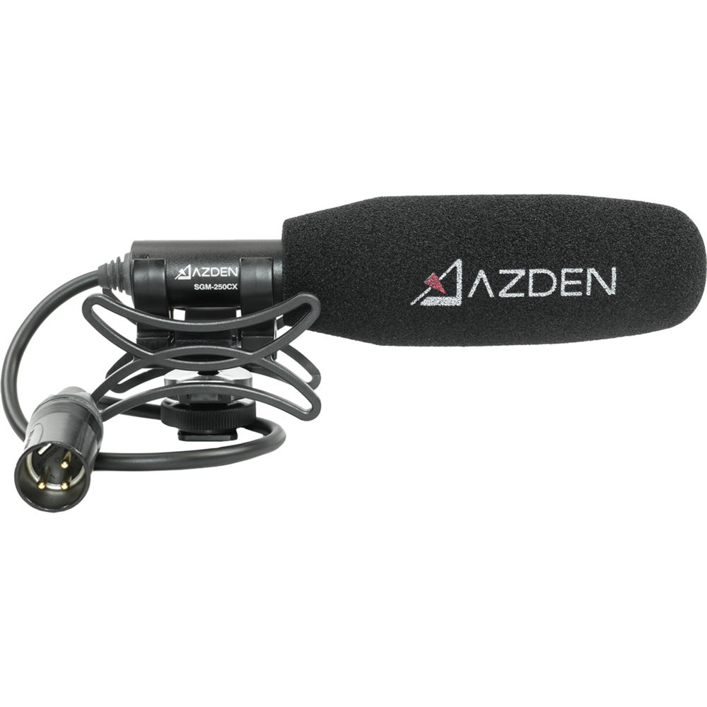 

Короткий направленный микрофон Azden SGM-250CX (с креплением Shockmount, только Phantom)