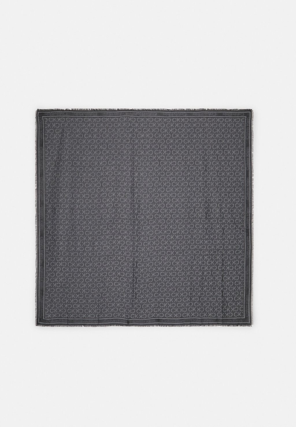 

Шарф Monogram Jacquard Calvin Klein, цвет ck black
