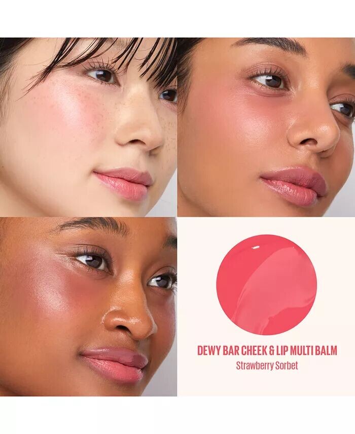 Румяна и бальзам для губ Dewy Bar Kaja, цвет STRAWBERRY SORBET — фото 2