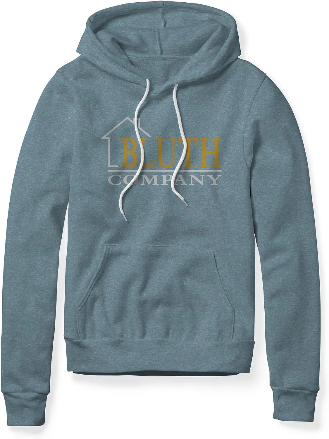 Толстовка Bluth Company Logo, флис Generic, Heather Turquoise