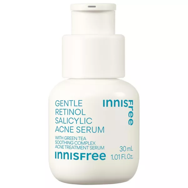 

Нежная ретинол-салициловая сыворотка от прыщей Innisfree