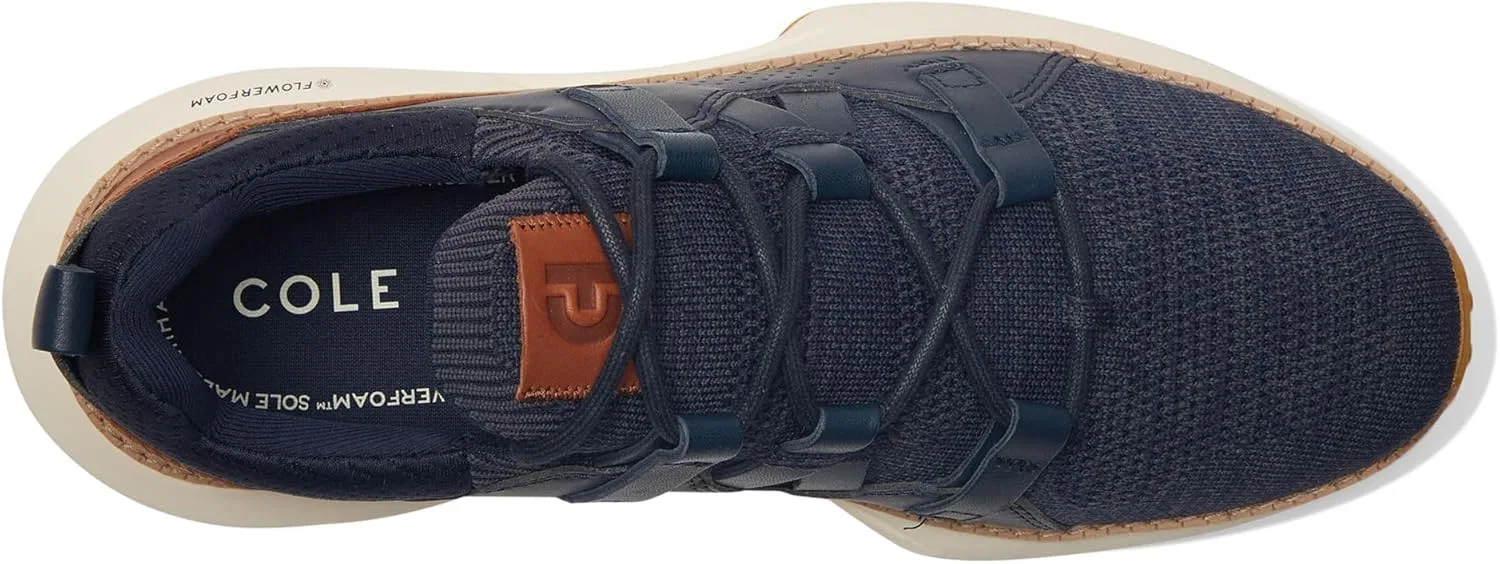 Мужские кроссовки Cole Haan Grand Motion Woven Stitch 2, Navy Blazer Navy Ink Stormy Weather British Tan Ivory — фото 2
