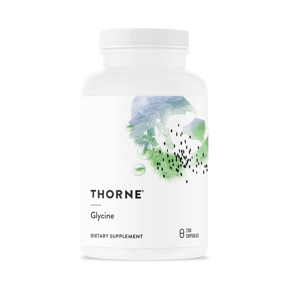 

Thorne Research, Глицин - Глицин, Добавка , 250 капсул