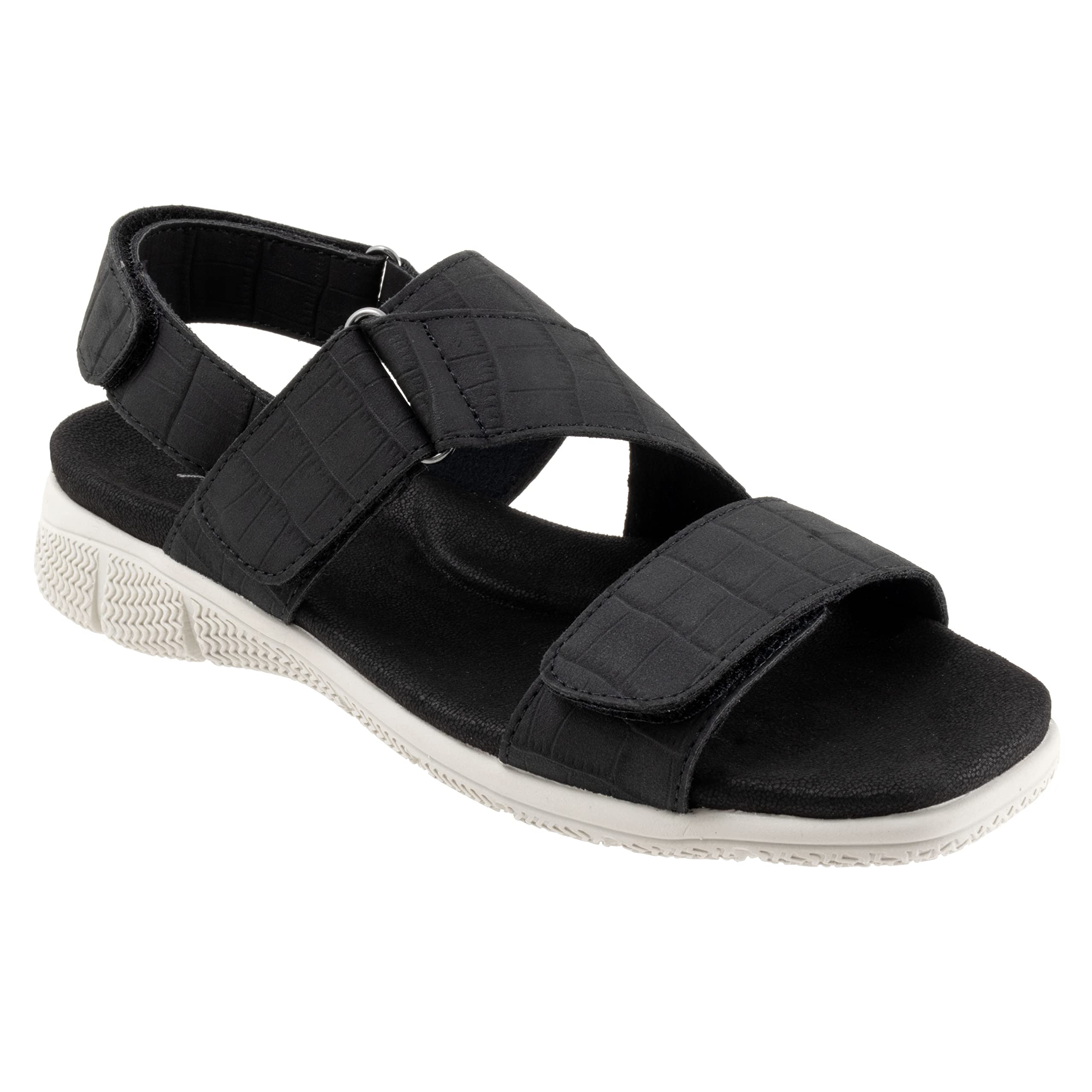 Сандалии Trotters Tatia, Black Croco