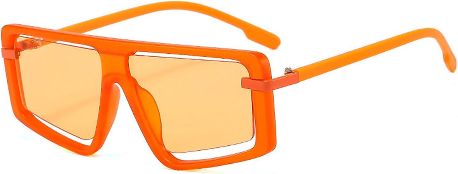 

Солнцезащитные очки Helena Retro Square Oversized для женщин, защита от ультрафиолета UV400, модные квадратные солнцезащитные очки с градиентом конфетных оттенков, модель S68, C4