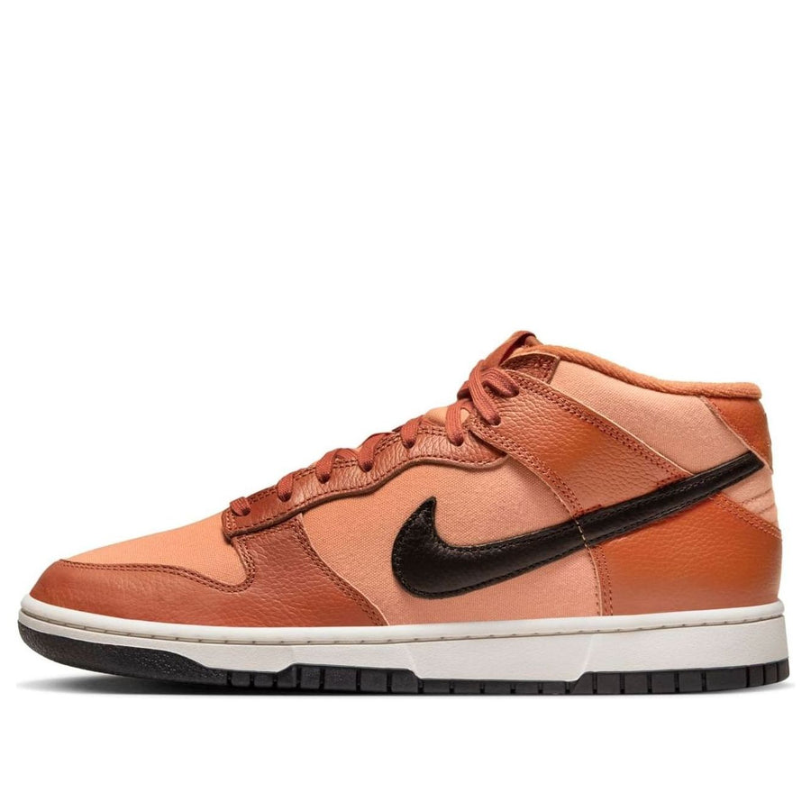 

Кроссовки Nike Dunk Mid 'Amber Brown', коричневый