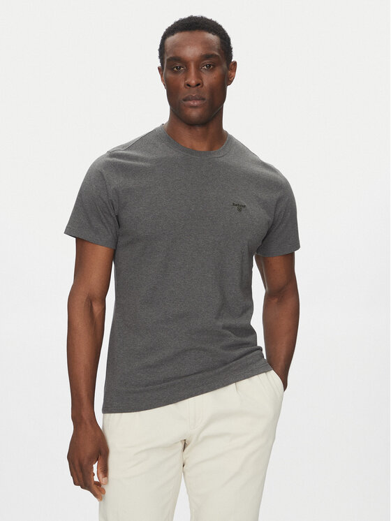 

Футболка приталенного кроя Essential Sports MTS0331GY73 Barbour, серый