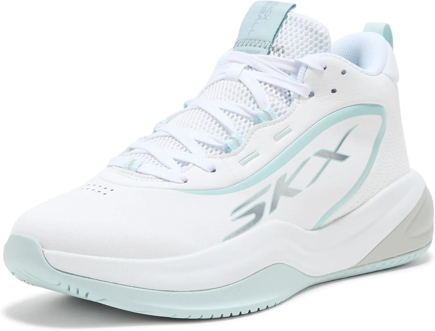 Кроссовки Skechers Men's Basketball Skx League, White Light Blue