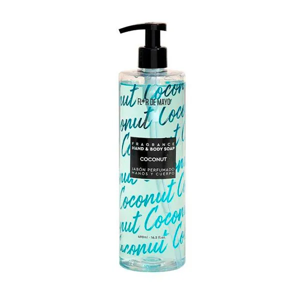

Жидкое мыло для рук и тела Jabón Perfumado Coconut Flor De Mayo, 490 ml
