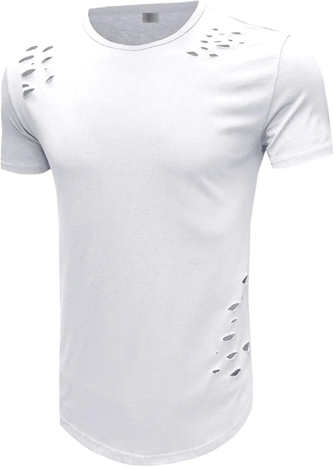 

Мужская футболка Muscle Slim Fit с коротким рукавом для тренировок SWJGLITTR